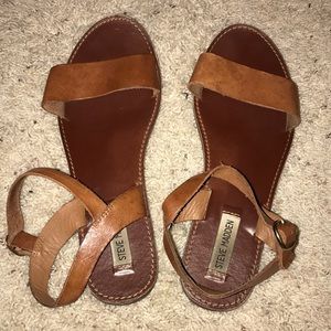 steve madden sandals w/ an ankle strap!